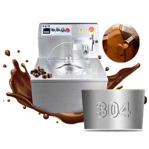 Petite machine à <span class=keywords><strong>chocolat</strong></span> d'<span class=keywords><strong>occasion</strong></span> pour la fabrication, le glaçage et le tempérage, machine à enrober à vendre, petite production T5 8kg 15kg 5kg 30kg 10kg - Product Image 5