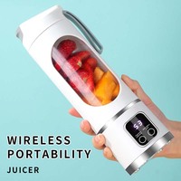 Mixeur à fruits portable, charge USB C, mini-presse-agrumes, mixeurs électroniques intelligents pour la cuisine, mixeur à main