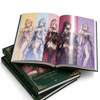 Service d'impression de livres d'anime et de mangas de haute qualité, personnalisé et en gros, best-seller