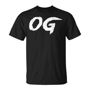 Camiseta Og Graphic Bold White Brush Style - Product Image 1