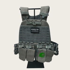 <span class=keywords><strong>Gilet</strong></span> tactique personnalisé OEM avec logo, porte-plaques <span class=keywords><strong>d</strong></span>écoupé au laser, système MOLLE à <span class=keywords><strong>d</strong></span>égagement rapide, en nylon 1000D, pour entraînement extérieur et trekking en jungle - Product Image 4