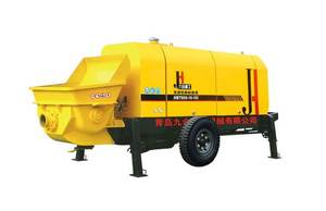 Bomba de Concreto Hidráulica JIUHE, Mini Bomba de Concreto China, Bomba de Remolque para Construcción Multiusos - Product Image 3