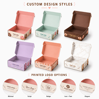 Boîtes d'emballage personnalisées en carton ondulé pour avions en papier, boîtes d'emballage pour desserts cuits et boîtes d'emballage pour beignets avec impression couleur