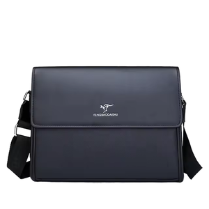 Bolso Bandolera de Piel Sintética para Hombre, Estilo Casual, Gran Capacidad, para Negocios, Venta al Por Mayor - Product Image 1