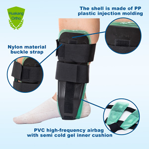 A008 एयर/जेल टखने सर्रप प्रीमियम टखने समर्थन उत्पाद - Product Image 2