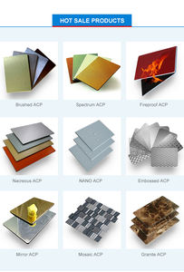 Panneau de revêtement mural perforé en aluminium Alucobond, panneau <span class=keywords><strong>composite</strong></span> en aluminium Reynobond ignifuge pour revêtement en béton - Product Image 6