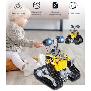 City Technology RC <strong>Robot</strong> Remote Control Programming <strong>Robot</strong> Building Blocks Toys Children's Gifts - Product Image 6