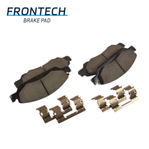 Plaquettes de frein en céramique à dissipation thermique pour Toyota Land Cruiser Prado, SUV du Moyen-Orient, véhicule électrique pour Jac J7, Renault <span class=keywords><strong>Twingo</strong></span> 1 - Product Image 3