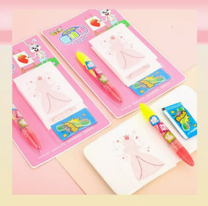 <span class=keywords><strong>Dessin</strong></span> Candy DIY Candy Jump Gift Handmade Sirop Sauce Children's Edible Glutinous Rice Pen Snack Paper Graffiti - Product Image 1