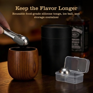 Verres à whisky en bois brûlé, cadeaux pour hommes, verres à <span class=keywords><strong>bourbon</strong></span> Old Fashioned, verres Collins, cadeau pour papa, mari, frère - Product Image 2