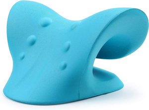 Alat traksi <span class=keywords><strong>Chiropractic</strong></span> pemijat serviks, alat pemijat leher dengan bahu leher, pemijat bantal untuk menghilangkan rasa sakit - Product Image 3