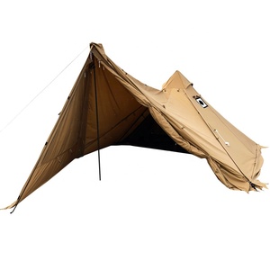 <span class=keywords><strong>Tente</strong></span> de Camping en toile de coton, grand Glamping, <span class=keywords><strong>Tipi</strong></span>, feu de camp, pique-nique, pyramide, tentes d'hiver, Camping en plein air - Product Image 2