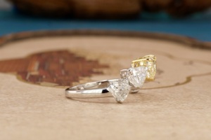 14K Gold Lab Grown <b>Diamond</b> <b>Ring</b> for Women Fashion Synthetic <b>Diamond</b> <b>Ring</b> Fine Jewelry Engagement Wedding Gift Jewelry - Product Image 2