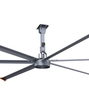 3m Industrial style warehouse aluminum and magnesium alloy blades large ceiling fan AC motor remote control big fan ce