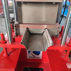 Tùy chỉnh nhôm eavestrough lạnh cựu galvalume mưa máng xối cán tạo thành máy kim loại nước kênh làm cho thiết bị - Product Image 4