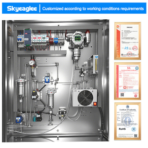 산업 안전 모니터링 및 누출 감지 시스템을 위한 연속 메탄 가스 분석기 고정형 온라인 감지기 - Product Image 1