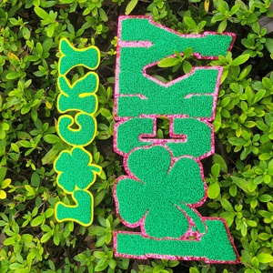 Lettres de paillettes personnalisées patchs <span class=keywords><strong>en</strong></span> chenille coudre sur le fer sur la broderie <span class=keywords><strong>Alphabet</strong></span> Patch Applique pour vêtements - Product Image 3