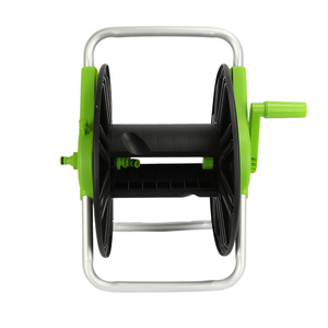 VERTAK Carrello Avvolgitubo da <span class=keywords><strong>Giardino</strong></span> Portatile in Plastica e Alluminio, Supporto Avvolgitubo su Ruote Autoportante per il Marketing - Product Image 5