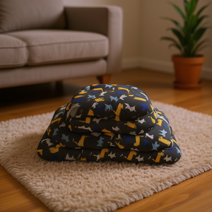 Set di Quattro Pezzi Imbottiti in Cotone CYM1285 per Animali Domestici, per Letti Confortevoli - Product Image 3