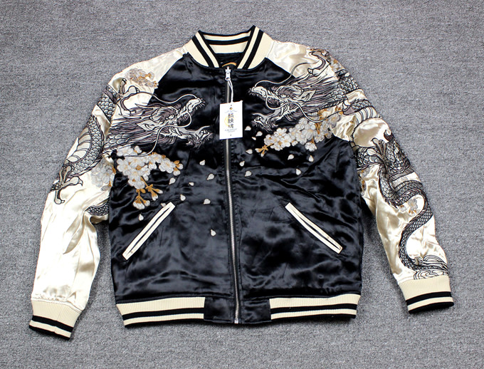 TALONジップJAPANESE EMBROIDERED JACKET　ベロア TALONジップJAPANESE EMBROIDERED JACKET ベロア TALONジップ