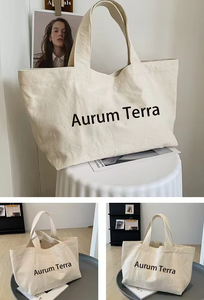 Sac de courses promotionnel en non-tissé écologique avec logo personnalisé, sac fourre-tout réutilisable pour l'épicerie, sacs de rangement, cadeaux avec fermeture éclair - Product Image 3