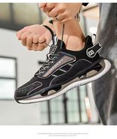 Chaussures en tissu à lacets pour hommes, nouvelle collection printemps 2026, baskets de course légères à semelle souple et amortissante pour adolescents et étudiants