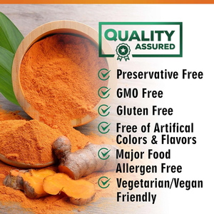 Capsule di Curcuma e Curcumina Antiossidante, Integratore Erboristico per Adulti, Non per Bambini, Estratto di Curcuma al 95% - Product Image 3