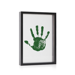 Personnalisé Best-seller Moderne Minimaliste Style MDF Bois Cadre Photo <span class=keywords><strong>Famille</strong></span> Impression À La <span class=keywords><strong>Main</strong></span> Peinture Acrylique DIY Ensemble Cadeau Commémoratif - Product Image 2