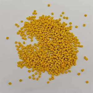 Màu sắc <span class=keywords><strong>masterbatch</strong></span> màu vàng <span class=keywords><strong>HDPE</strong></span> hạt nhựa màu sắc tố cho PP/PE nhựa tiêm PP ABS <span class=keywords><strong>LLDPE</strong></span> đỏ vàng <span class=keywords><strong>masterbatch</strong></span> - Product Image 3