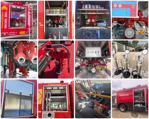 Automezzo antincendio SHACMAN L3000 con schiuma, doppia cabina 2+4 posti, pompa acqua in acciaio inox 304, cisterna per i reparti antincendio comunali - Product Image 2