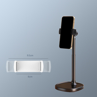 Nuevo Soporte para Teléfono de Escritorio 2026 con Rotación de 360°, Cabezal de Bola, Aleación de Aluminio, Altura Ajustable, para Transmisión en Vivo y Video