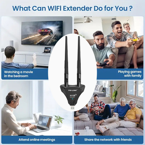 Extensor de Rango <span class=keywords><strong>WiFi</strong></span> PIX-LINK 1800Mbps Wifi6, <span class=keywords><strong>Amplificador</strong></span> de Señal <span class=keywords><strong>WiFi</strong></span>, Repetidor <span class=keywords><strong>WiFi</strong></span> USB de Doble Banda para el Hogar con 2 Antenas - Product Image 5