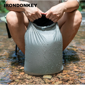 IRONDONKEY 26G Outdoor Silicone Nylon Dry Bag Portable Swimming Bag Beach Diving Hiking <strong>and</strong> River Drifting Waterproof Bag - Product Image 2