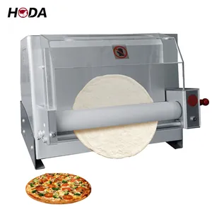 Fully automatic commercial pizza dough press machine manufacture commerical presser pressing machine profesional stainless steel