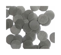 Cakram filter layar bulat jaring kawat baja tahan karat 304 untuk filter keran