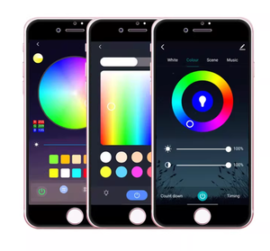 Умные светодиодные лампы RGB E27 B22 A60, многоцветные, с дистанционным управлением, светодиодная лампа LED-A для праздничного освещения внутри помещений - Product Image 2