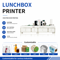 Nouvelle couverture de conteneur avec imprimante numérique, texte personnalisé, illustration, marquage, étiquetage, couvercle de plateau de repas pour cafétéria, vente au détail, personnalisé