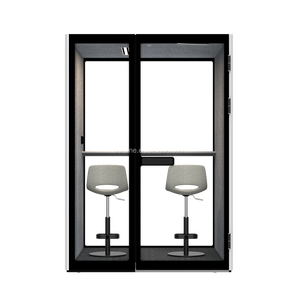 Cabine de discussion insonorisée Comine pour bureau, cabine acoustique pour réunions privées d'affaires - Product Image 3