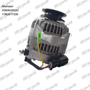 4TNV94 ND201 генератор 119626-77220 подходит для Yanmar детали двигателя