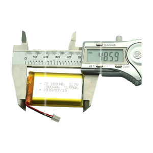 ZonYou 103048 סוללת ליתיום פולימר 3.7V <span class=keywords><strong>1500mAh</strong></span> עם 500 מחזורי חיים עבור צעצועי כלי חשמל לצרכן אלקטרוניקה מכשיר לביש - Product Image 5