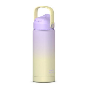 Bouteille d'eau isotherme portable en acier inoxydable à double paroi DD4208 de 350 ml, colorée, pour le sport et les voyages, maintien de la température 12-24 heures - Product Image 1