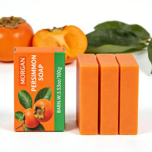 Savon naturel au kaki pour le contrôle des odeurs corporelles, extrait japonais, savon de bain désodorisant, élimination des odeurs pour personnes âgées - Product Image 4