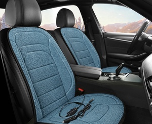 Nouvelle Arrivée Tendance Housse de <span class=keywords><strong>Siège</strong></span> Avant Chauffante 12V en Velours pour Voiture X5 Série 7 Utilisation Hivernale pour Classe S Classe E X6 CR-V Polyester - Product Image 4