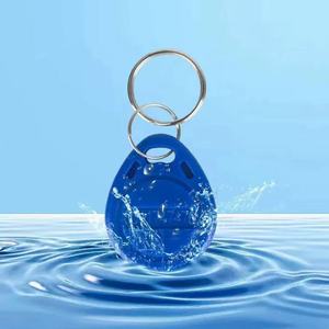 防水定制 125KHz 门禁控制 RFID 芯片感应复制器可重写可写令牌环 ABS 钥匙扣 - Product Image 4