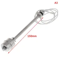 Capteur de niveau de liquide à flotteur en acier inoxydable pour réservoir, double flotteur à bille, capteurs de débit pour réservoir et piscine
