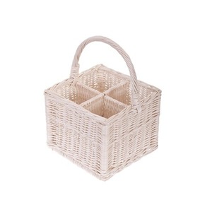 Juego de Picnic tejido directo de fábrica Cesta de Picnic vacía tejida de fábrica china de mimbre Cesta de vino tinto - Product Image 2