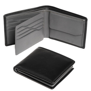Men's Tri-Fold Genuine Leather <b>Wallet</b> With <b>Rfid</b> <b>Blocking</b> Multi-Card Slots Short Style For Everyday Use - Product Image 1