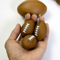 Ballon anti-stress en PU de football américain, mini jouet souple de rugby, renforceur de préhension, jouet de rééducation thérapeutique pour enfants