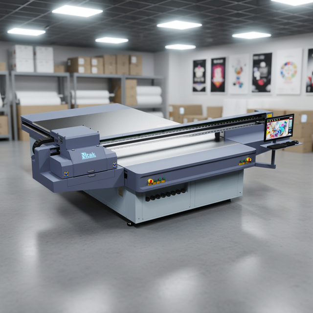 NTEK 2030 UV Flatbed Printer 3D Large Format Direct to Material Printing Machine