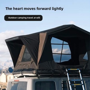 Factory Direct 100% Waterproof Inflatable <b>Roof</b> Tent Quick-Open Side <b>Canopy</b> Customizable Oxford Fabric Car Rooftop Tent Popular S - Product Image 2